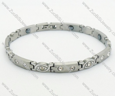Eyes Stainless Steel Magnetic Bracelet JB220006