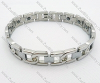 Men's Stainless Steel Magnetic Bracelet JB220009