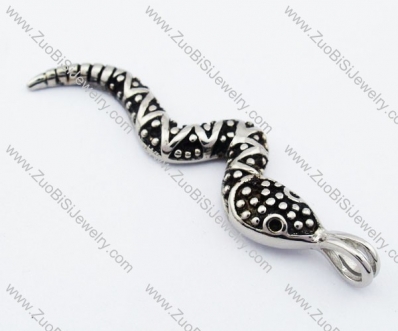 Stainless Steel water snake Pendant-JP330022