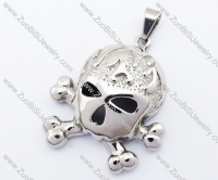Cute Stainless Steel Skull Devilkin Pendant -JP330059