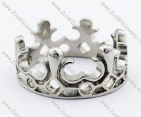 Stainless Steel An crown Ring -JR330012