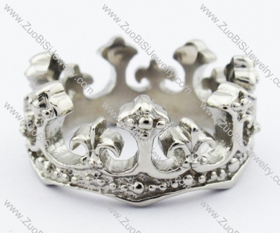 Stainless Steel An crown Ring -JR330013