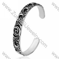 Peculiar Stainless Steel Bangles - JB350020