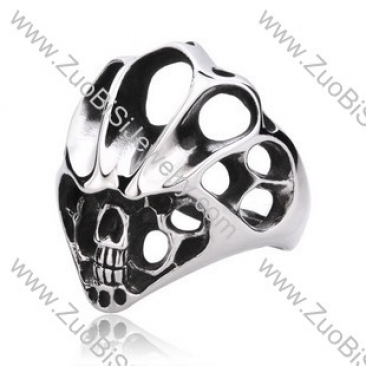 Stainless Steel skull Ring - JR350013