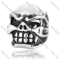 Stainless Steel Skull Ring - JR350067