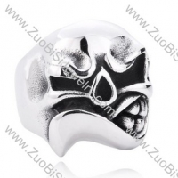Stainless Steel Skull Ring - JR350154