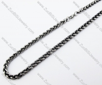 Stainless Steel Necklace - JN370010