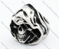 Stainless Steel death Skull Ring - JR370030