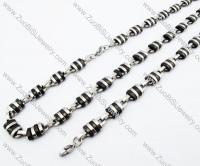 Stainless Steel jewelry set - JS380002