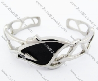 Stainless Steel Casting Cuff Bangle - JB400034