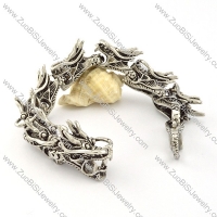 Stainless Steel Casting Dragon Bracelet -b000852