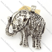 Stainless Steel Elephant Pendant -p000601