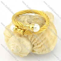 Stainless Steel Rope Ring -r000560