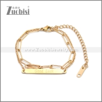 Stainless Steel Bracelet b010066R