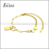 Stainless Steel Bracelet b010075G