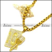 Stainless Steel Necklace n002915