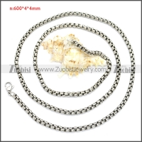 Stainless Steel Chain Neckalce n003083SHW4