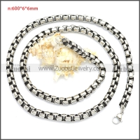 Stainless Steel Chain Neckalce n003083SHW6