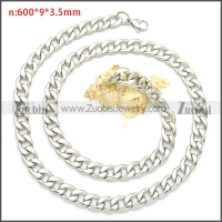 Stainless Steel Chain Neckalce n003085SW9