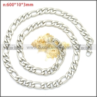 Stainless Steel Chain Neckalce n003087SW10