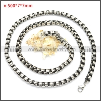 Stainless Steel Chain Neckalce n003088SHW7