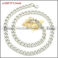 Stainless Steel Chain Neckalce n003090SW9