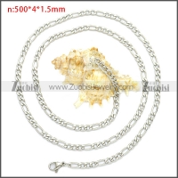 Stainless Steel Chain Neckalce n003092SW4
