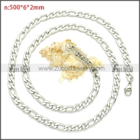 Stainless Steel Chain Neckalce n003092SW6