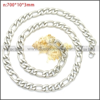 Stainless Steel Chain Neckalce n003093SW10