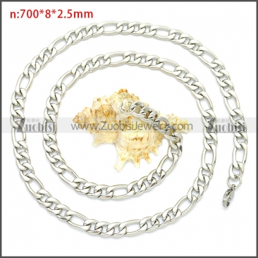 Stainless Steel Chain Neckalce n003093SW8