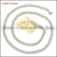 Stainless Steel Chain Neckalce n003094SW6