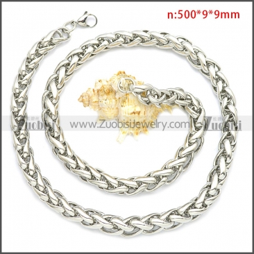 Stainless Steel Chain Neckalce n003094SW9