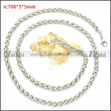 Stainless Steel Chain Neckalce n003095SW5