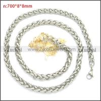 Stainless Steel Chain Neckalce n003095SW8