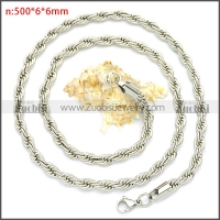Stainless Steel Chain Neckalce n003096SW6