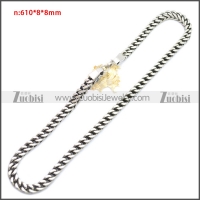 Stainless Steel Chain Neckalce n003145S1