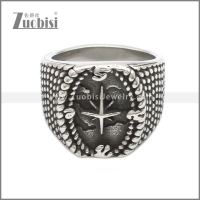 Stainless Steel Ring r008657SA
